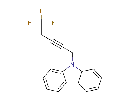 9-(5,5,5-trifluoropent-2-ynyl)-9,9a-dihydro-4aH-carbazole