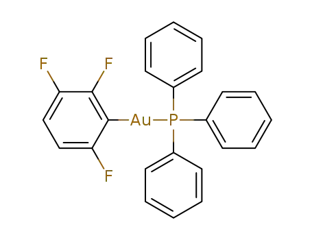 2,3,6-trifluorophenyl(triphenylphosphine)gold(I)