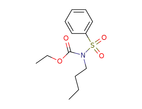 ethyl N-(benzenesulfonyl) N-(n-butyl) carbamate