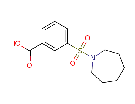 Molecular Structure of 326182-57-4 (3-(AZEPAN-1-YLSULFONYL)BENZOIC ACID)