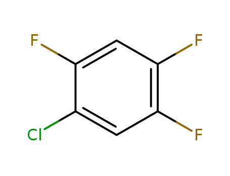 Molecular Structure of 2367-78-4 (1-chloro-2,4,5-trifluorobenzene)