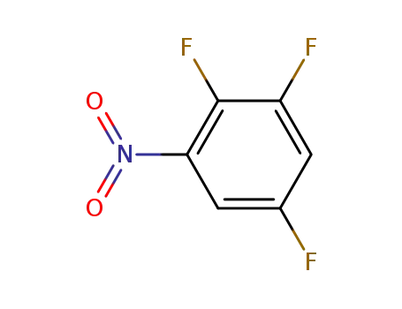 Molecular Structure of 66684-57-9 (1,2,5-trifluoro-3-nitrobenzene)