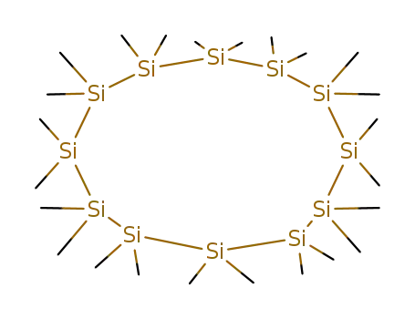 Molecular Structure of 72059-95-1 (Cyclododecasilane, tetracosamethyl-)