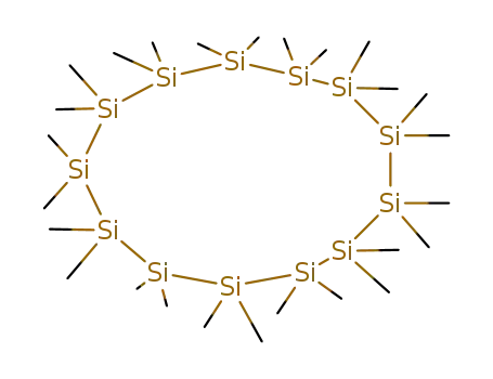 Molecular Structure of 72059-96-2 (Cyclotridecasilane, hexacosamethyl-)
