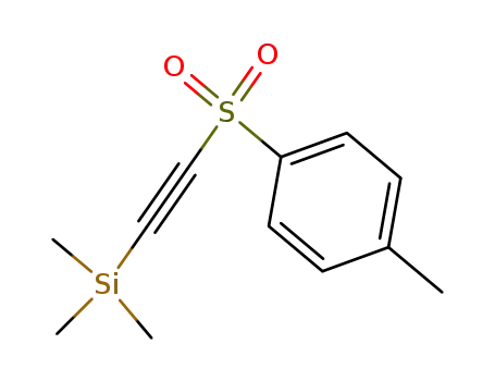 Molecular Structure of 34452-56-7 (P-TOLYL 2-(TRIMETHYLSILYL)ETHYNYL!)