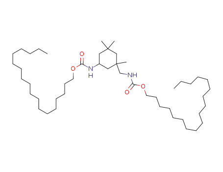 3-(octadecyloxycarbonylamino-methyl)-3,5,5-trimethylcyclohexyl carbamic acid octadecyl ester