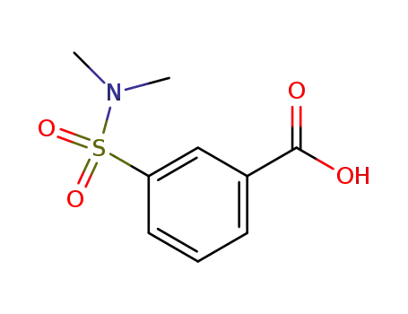 3-[(Dimethylamino)sulfonyl]benzenecarboxylic acid 7326-73-0