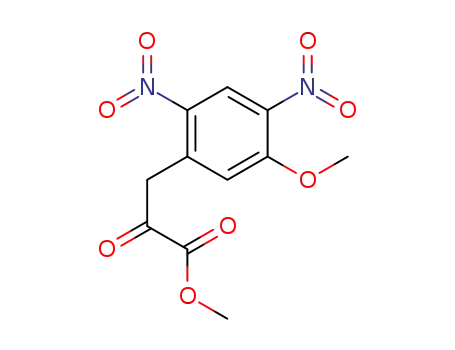 3-(5-methoxy-2,4-dinitro-phenyl)-2-oxo-propionic acid methyl ester