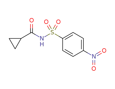 N-(4-nitrophenylsulfonyl)cyclopropanecarboxamide