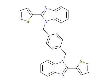 1,4-bis((2-(thiophen-2-yl)benzimidazol-1-yl)methyl)benzene