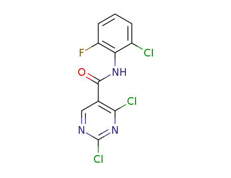 2,4-dichloro-N-(2-chloro-6-fluorophenyl)pyrimidine-5-carboxamide