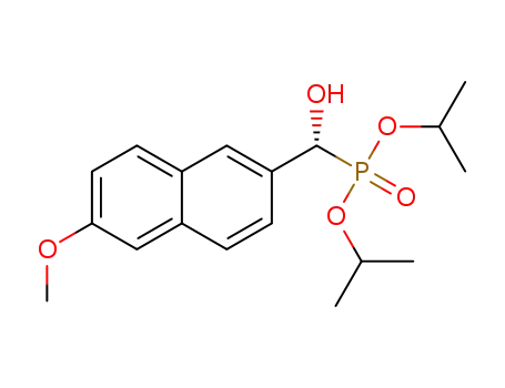 (R)-diisopropyl (hydroxy(6-methoxynaphthalen-2-yl)methyl)phosphonate