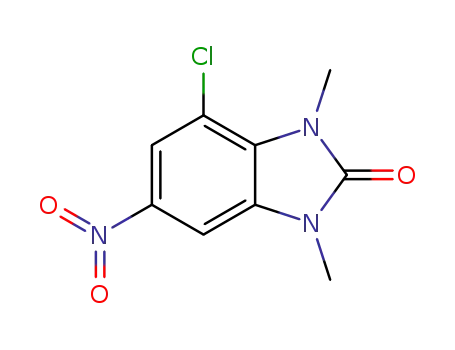 4-chloro-1,3-dimethyl-6-nitro-1H-benzo[d]imidazol-2(3H)-one