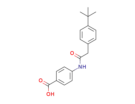 4-(2-(4-(tert-butyl)phenyl)acetamido)benzoic acid
