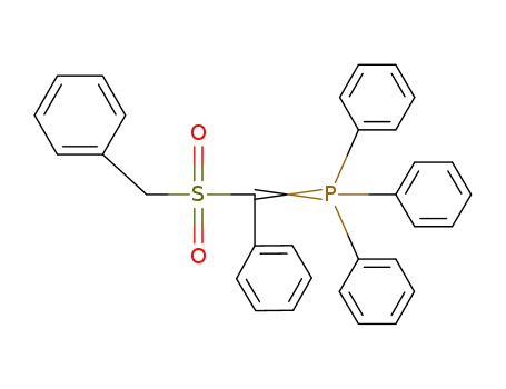 Molecular Structure of 51848-91-0 (Phosphorane, triphenyl[phenyl[(phenylmethyl)sulfonyl]methylene]-)