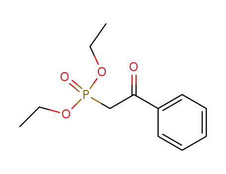 Molecular Structure of 3453-00-7 (DIETHYL (2-OXO-2-PHENYLETHYL)PHOSPHONATE)