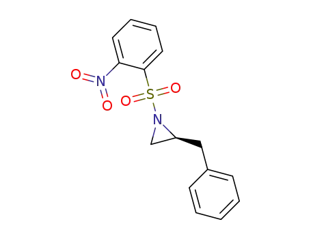 (S)-2-benzyl-1-((2-nitrophenyl)sulfonyl)aziridine
