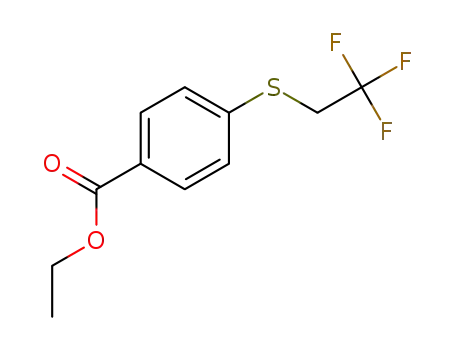 ethyl 4-((2,2,2-trifluoroethyl)thio)benzoate