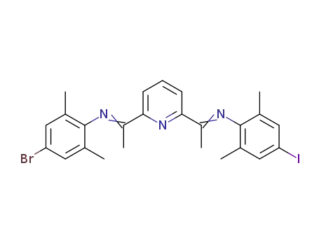 2-[1-(4-iodo-2,6-dimethylphenyl)iminoethyl]-6-[1-(4-bromo-2,6-dimethylphenyl)imino-ethyl]pyridine