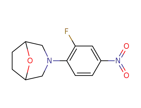 3-(2-fluoro-4-nitrophenyl)-8-oxa-3-azabicyclo[3.2.1]octane