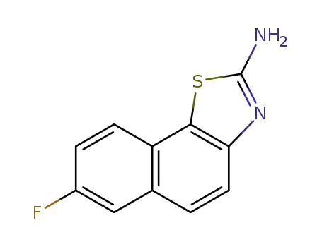 7-fluoronaphtho[2,1-d]thiazol-2-amine
