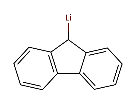 Molecular Structure of 881-04-9 (9H-fluoren-9-yllithium)