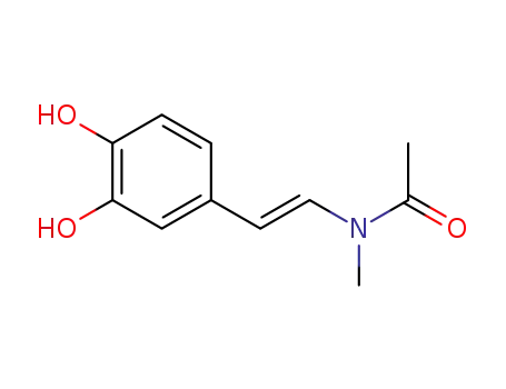 N-(3,4-dihydroxy-trans-styryl)-N-methyl-acetamide