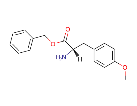Molecular Structure of 55456-41-2 (L-Tyrosine, O-methyl-, phenylmethyl ester)