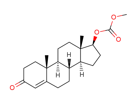 17β-methoxycarbonyloxy-androst-4-en-3-one