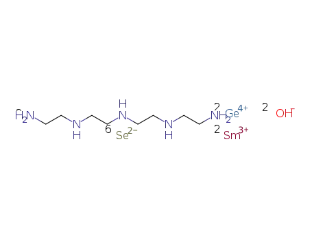[Sm2(μ-OH)2(tetraethylenepentamine)2(μ-Ge2Se6)]