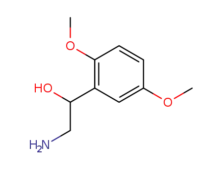 Molecular Structure of 3600-87-1 (2-Amino-1-(2,5-dimethoxyphenyl)ethanol)