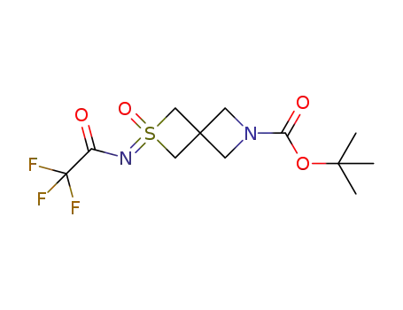 tert-butyl 2-((2,2,2-trifluoroacetyl)imino)-2λ6-thia-6-azaspiro[3.3]heptane-6-carboxylate 2-oxide