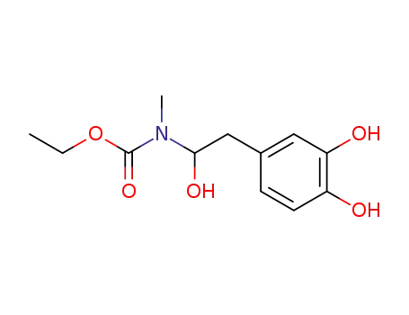 methyl-(3,4,α-trihydroxy-phenethyl)-carbamic acid ethyl ester