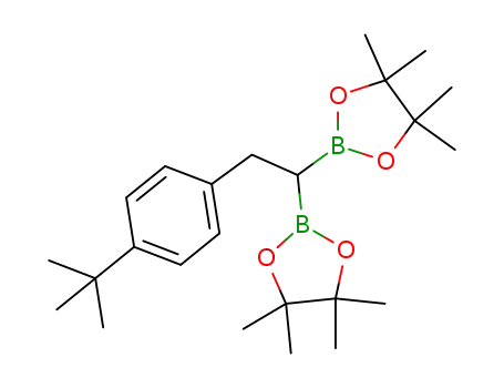 2,2'-(2-(4-(tert-butyl)phenyl)ethane-1,1-diyl)bis(4,4,5,5-tetramethyl-1,3,2-dioxaborolane)