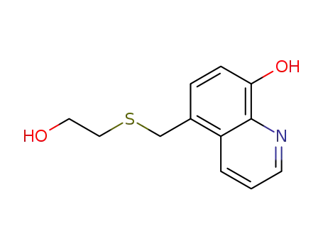 5-{[(2-hydroxyethyl)sulflanyl]methyl}quinolin-8-ol