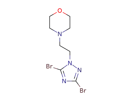 4-[2-(3,5-dibromo-1,2,4-triazol-1-yl)ethyl]morpholine
