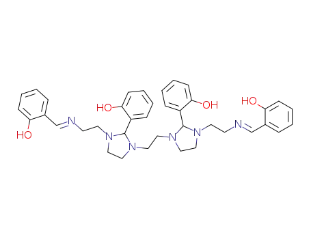 2,2'-{ethane-1,2-diylbis[3-(2-{[(1E)-(2-hydroxyphenyl)methylene]amino}ethyl)imidazolidine-1,2-diyl]}diphenol