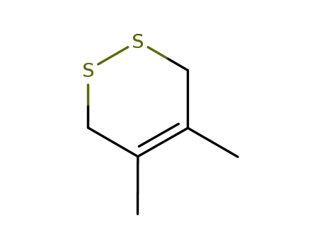 Molecular Structure of 18655-88-4 (1,2-Dithiin, 3,6-dihydro-4,5-dimethyl-)