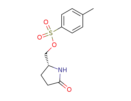 Molecular Structure of 128899-31-0 ((+)-D-PYROGLUTAMOL P-TOLUENESULFONATE)