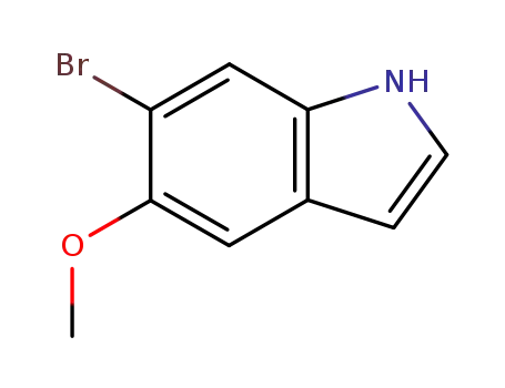 1H-Indole, 6-bromo-5-methoxy-