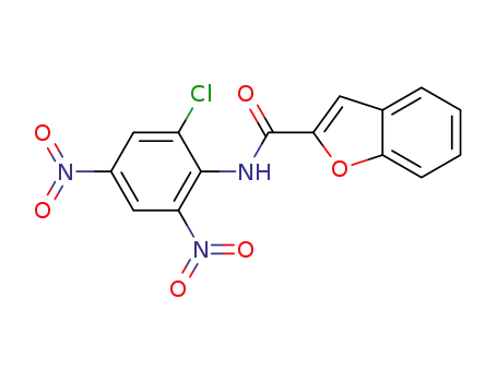 N-(6-chloro-2,4-dinitrophenyl)benzofuran-2-carboxamide