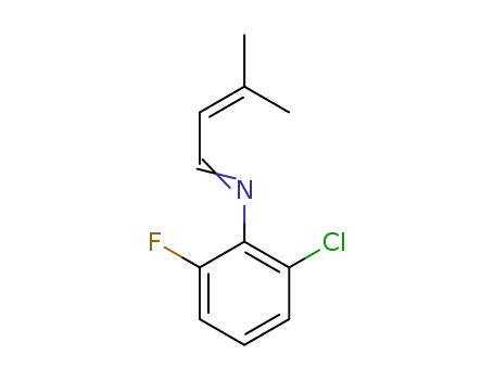 N-(2-chloro-6-fluorophenyl)-3-methylbut-2-en-1-imine