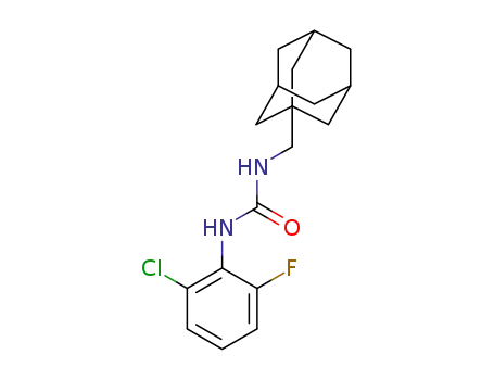 1-(adamantan-1-ylmethyl)-3-(6-chloro-2-fluorophenyl)urea