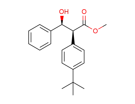 syn-methyl 2-(4-tert-butylphenyl)-3-hydroxy-3-phenylpropanoate