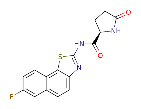 (R)-N-(7-fluoronaphtho[2,1-d]thiazol-2-yl)-5-oxopyrrolidine-2-carboxamide