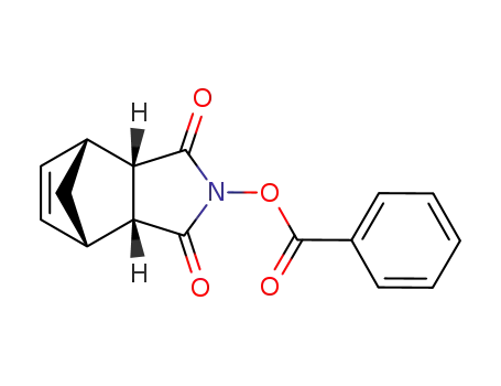 4,7-Methano-1H-isoindole-1,3(2H)-dione,
2-(benzoyloxy)-3a,4,7,7a-tetrahydro-