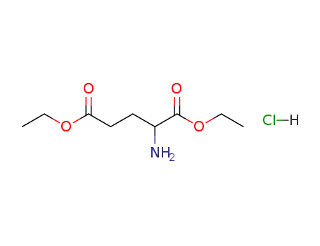 Molecular Structure of 65710-34-1 (Glutamic acid, diethyl ester, hydrochloride)