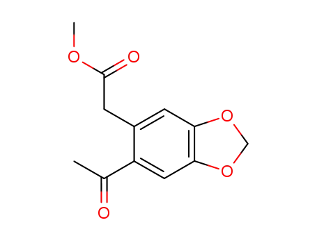 Methyl 2-acetyl-4,5-methylenedioxyphenylacetate