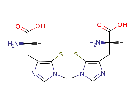 (S)-2-Amino-3-{5-[5-((S)-2-amino-2-carboxy-ethyl)-3-methyl-3H-imidazol-4-yldisulfanyl]-1-methyl-1H-imidazol-4-yl}-propionic acid