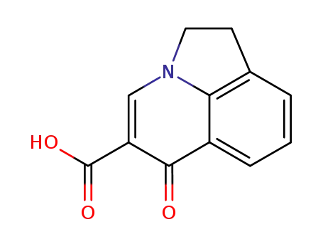 6-oxo-1,2-dihydro-6H-pyrrolo[3,2,1-ij]quinoline-5-carboxylic acid(SALTDATA: FREE)